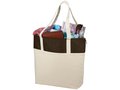 Jute and cotton tote 5