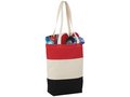 Cotton Colour Block Tote 6