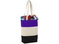 Cotton Colour Block Tote 13