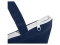 Privy zippered short handle non-woven tote bag 3