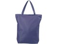 Privy zippered short handle non-woven tote bag 7