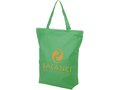 Privy zippered short handle non-woven tote bag 10