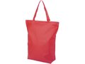 Privy zippered short handle non-woven tote bag 12