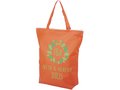 Privy zippered short handle non-woven tote bag 18