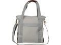 Harper zippered cotton canvas tote bag 4