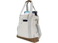 Harper zippered cotton canvas tote bag 5