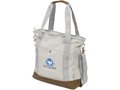 Harper zippered cotton canvas tote bag 2