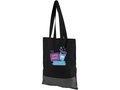 Aylin 140 g/m² silver lines cotton tote bag 6