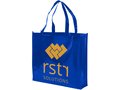 Shiny laminated non-woven shopping tote bag 9