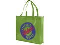 Shiny laminated non-woven shopping tote bag 10