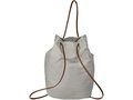 Harper cotton canvas drawstring backpack 4