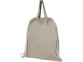 Pheebs 150 g/m² recycled cotton drawstring backpack 4