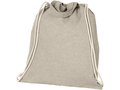 Pheebs 150 g/m² recycled cotton drawstring backpack 5