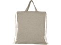 Pheebs 150 g/m² recycled cotton drawstring backpack 3