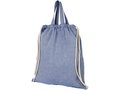 Pheebs 150 g/m² recycled cotton drawstring backpack 14
