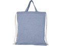 Pheebs 150 g/m² recycled cotton drawstring backpack 13