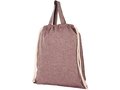 Pheebs 150 g/m² recycled cotton drawstring backpack 23