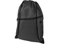 Oriole zippered drawstring backpack