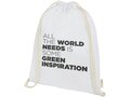 Orissa 100 g/m² GOTS organic cotton drawstring backpack 15