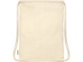 Orissa 100 g/m² GOTS organic cotton drawstring backpack 10