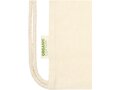 Orissa 100 g/m² GOTS organic cotton drawstring backpack 12