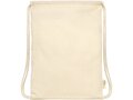 Orissa 100 g/m² GOTS organic cotton drawstring backpack 9
