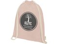 Orissa 100 g/m² GOTS organic cotton drawstring backpack 40