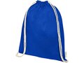 Orissa 100 g/m² GOTS organic cotton drawstring backpack 24