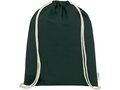 Orissa 100 g/m² GOTS organic cotton drawstring backpack 46