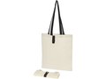 Nevada 100 g/m² cotton foldable tote bag 4