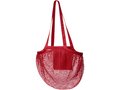 Pune 100 g/m2 GOTS organic mesh cotton tote bag 7