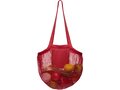 Pune 100 g/m2 GOTS organic mesh cotton tote bag 11