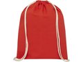 Oregon 140 g/m² cotton drawstring backpack 11