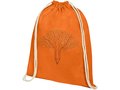 Oregon 140 g/m² cotton drawstring backpack 14