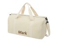 Pheebs 210 g/m² recycled cotton and polyester duffel bag 3