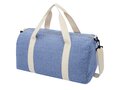 Pheebs 210 g/m² recycled cotton and polyester duffel bag