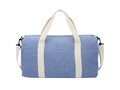Pheebs 210 g/m² recycled cotton and polyester duffel bag 8