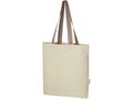 Rainbow 180 g/m² recycled cotton tote bag 5L