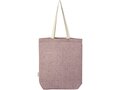 Pheebs 150 g/m² recycled cotton tote bag with front pocket 9L 11