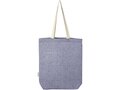 Pheebs 150 g/m² recycled cotton tote bag with front pocket 9L 19