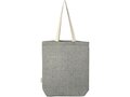 Pheebs 150 g/m² recycled cotton tote bag with front pocket 9L 27