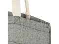 Pheebs 150 g/m² recycled cotton tote bag with front pocket 9L 29