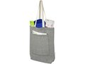 Pheebs 150 g/m² recycled cotton tote bag with front pocket 9L 28