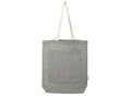 Pheebs 150 g/m² recycled cotton tote bag with front pocket 9L 26