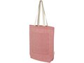 Pheebs 150 g/m² recycled cotton tote bag with front pocket 9L 31