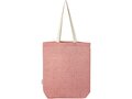 Pheebs 150 g/m² recycled cotton tote bag with front pocket 9L 34