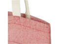 Pheebs 150 g/m² recycled cotton tote bag with front pocket 9L 36