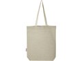 Pheebs 150 g/m² recycled cotton tote bag with front pocket 9L 42