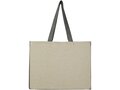 Pheebs 190 g/m² recycled cotton gusset tote bag with contrast sides 18L 3