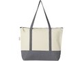 Repose 320 g/m² recycled cotton zippered tote bag 10L 3